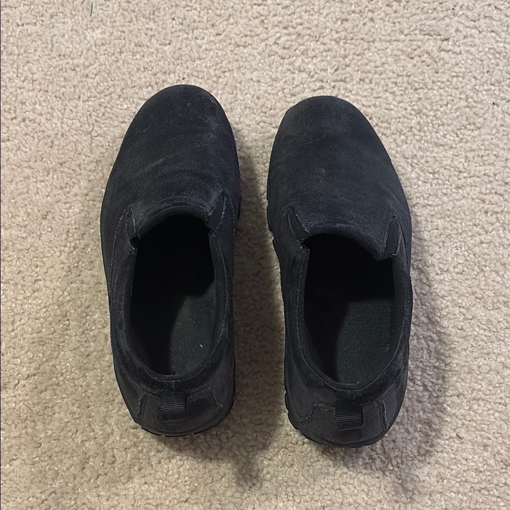 Black Slip-On Shoes